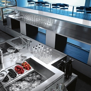 Vì sao chọn mua QUẦY PHA CHẾ INOX, QUẦY BAR INOX cho quán cafe trà sữa của mình?