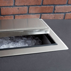 Thùng đá inox âm bàn tại Đà Nẵng bảo quản đá lâu dài, chống rò rỉ