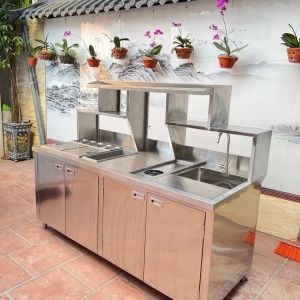 Tổng quan về quầy bar inox, quầy pha chế inox 304 tại Đà Nẵng