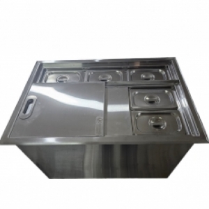 Ứng dụng của thùng đá inox âm bàn tại Đà Nẵng
