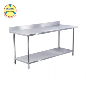 Bàn inox 2 tầng
