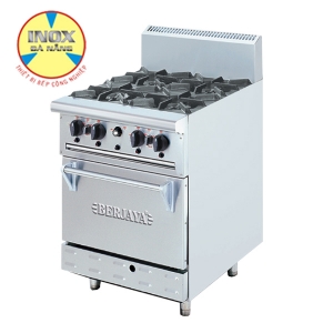 Bếp Âu 4 họng có lò nướng dùng gas (Deluxe Range Oven with Open Burner)
