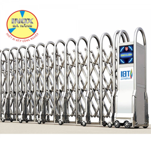 CỔNG XẾP INOX TBI-002